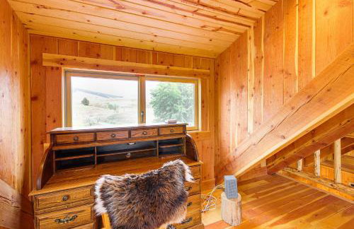 Nordic Style Lodge with Deck on 80 Acres in Arlee - Foto 24