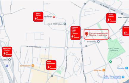 Grazioso appartamento Tiburtina - 3 bedrooms - Foto 23