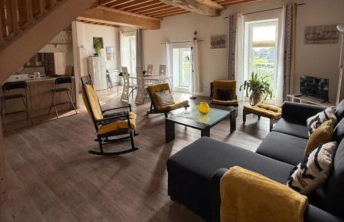 Nid de pie Grand duplex lumineux cadre verdoyant calme à 5 mn de la mer près Port en Bessin, Bayeux, Omaha Beach, - Foto 17