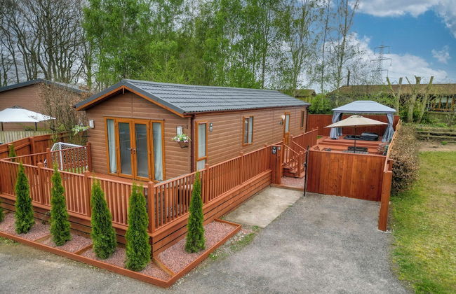 Family Luxury Cabin Retreat with hot tub - Foto 22