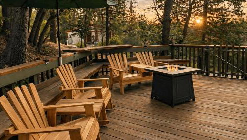 Bears Lair by Avantstay Wood-burning Fireplace + Firepit + Expansive Deck 3 Minutes to Bear Mountain + Big Bear Lake - Foto 4, Other