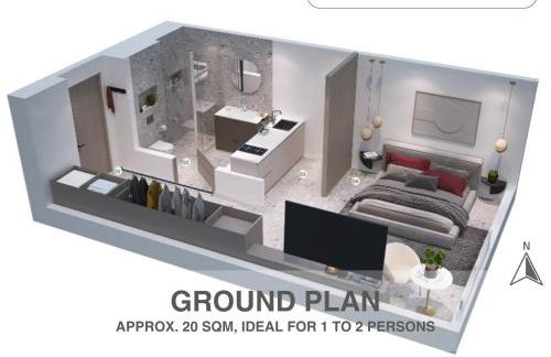 Hidden Treasure Mainz Altstadt - Rheinblick & Parkplatz im Haus - Foto 8