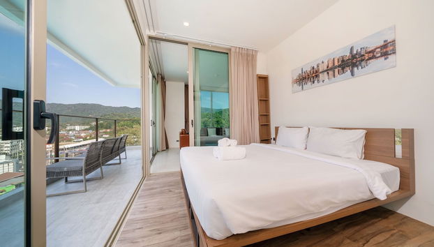 Sea View 2BR Apartment C35 at Oceana - Foto 5, Habitación