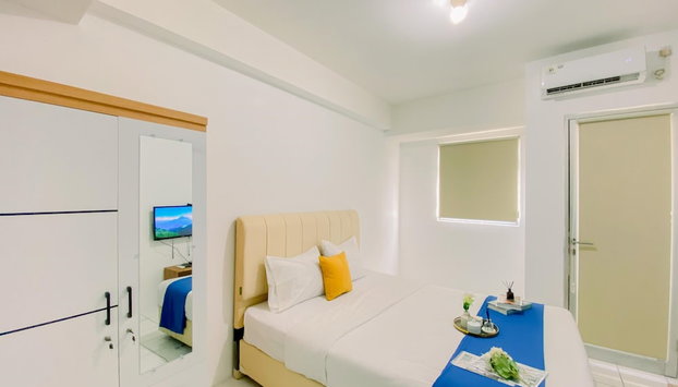 Restful and Homey Studio Gunung Putri Square Apartment - Foto 3, Habitación