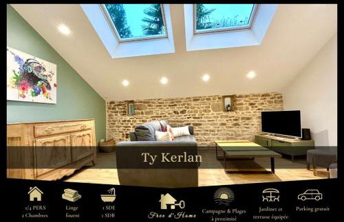 Ty Kerlan, Campagne à deux pas de la mer - Foto 1