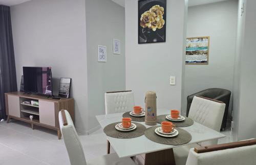 Lindo Apto - 3 Qts Climatizados - Shows no Mangueirão - Acesso ao Shopping - Foto 27