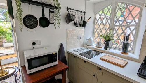The Snug at Cefn Tilla Court - Foto 3, stove, toaster, minibar