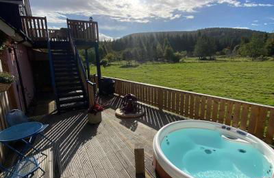 Beautiful dog friendly lodge with hot tub - Foto 8