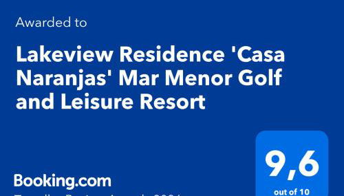 Lakeview Residence 'Casa Naranjas' Mar Menor Golf and Leisure Resort - Foto 2