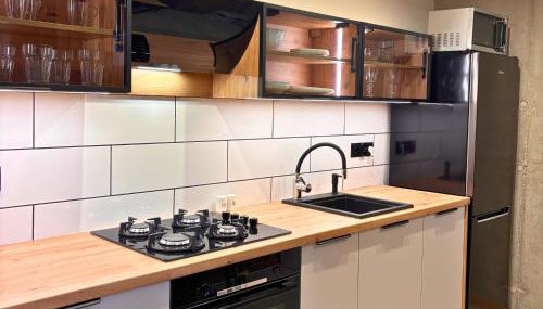 Beskidy Basement Studio - Foto 3, stove