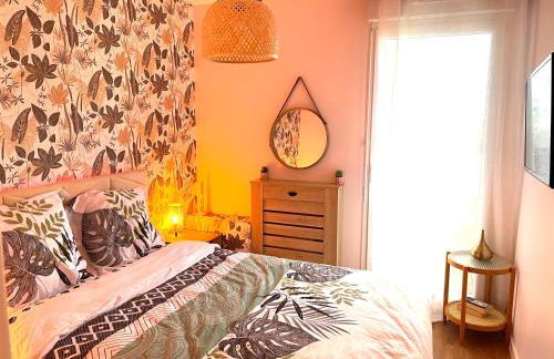 Appartement Luxe Netflix, IA, Parking, Balcon, 10 min Paris La Défense - 5 stars - Foto 4