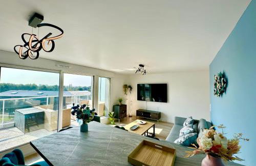 Appartement saint malo neuf, 2 chambres, terrasse, garage - Foto 30