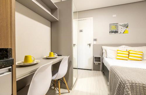 09- Studio lindamente decorado! Ideal para casal!!! - Foto 13