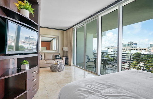 Penthouse Bahia Mar South Beach On Ocean Drive Miami Beach 1 Bedroom Home by RedAwning - Foto 6