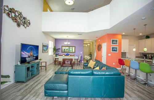 Luxury 5Bd w Jacuzzi Pool Near Disney 5528 - Foto 18