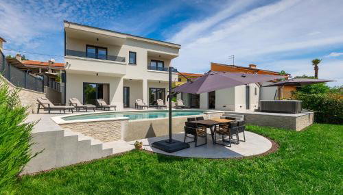 Villa Cascada - Foto 5, Garden, sunbed, Garden view