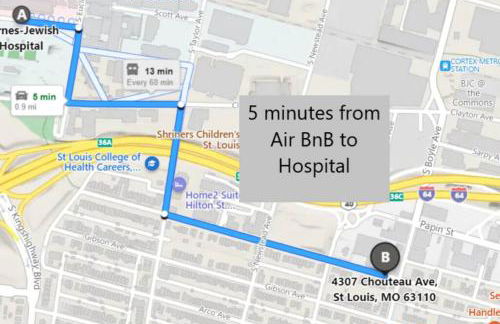 St Louis Tower Grove Two-Story Townhome Perfect for Groups Side B - Photo 23