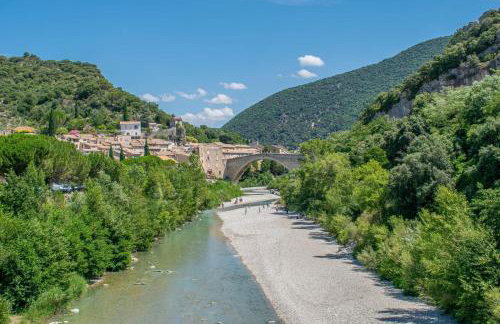 Gites Les Rochers de Plaisians avec piscine privée - Foto 54
