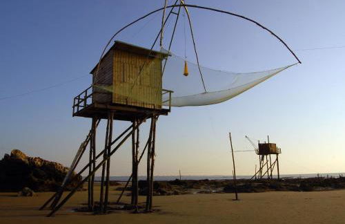 Charmant Gîte Familial à 30m de la Plage avec Cour Fleurie, Proche Commerces et Pêche à Pied - FR-1-306-833 - Foto 12