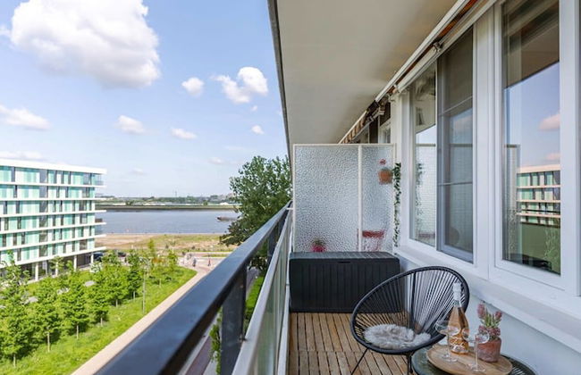 Apartment in Antwerp With View on the Scheldt - Foto 26