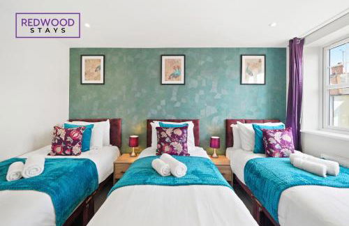 Spacious 4 Bedroom 2 Bath Serviced Home For Contractors & Families with X2 Free Parking Spaces, Fast WiFi - Hosted By Redwood Stays - Foto 41