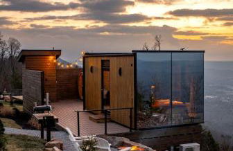 Stunning Mirrored Glass Cabin with Hot Tub & Sauna near Lookout Mountain, Dade County, GA - Foto 15