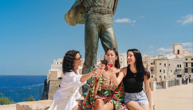 Gustando il vino locale