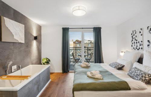 Design-Apartment - Bochum Zentrum - 2 Balkons - 118m2 - Netflix - Foto 17