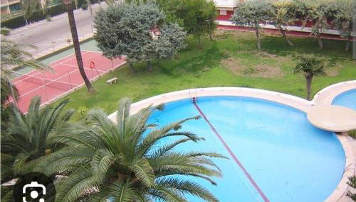 Acogedor apartamento en Daimús a 150 metros de la playa con parking privado y piscinas comunitarias - Foto 2