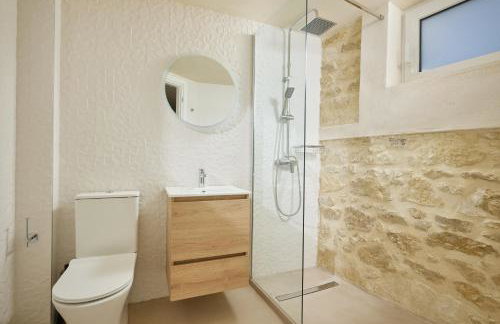 Chic Greek Cave Maisonette with hot tub - Foto 17