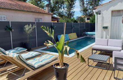 Maison de vacances avec piscine privée à La Londe-les-Maures proche des plages - Foto 17