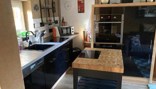 OLD TINY HOUSE Laave Ferienwohnung - Foto 3, stove, dishwasher