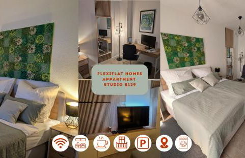 Helles Studio mit Arbeitsplatz und Balkon - Foto 1