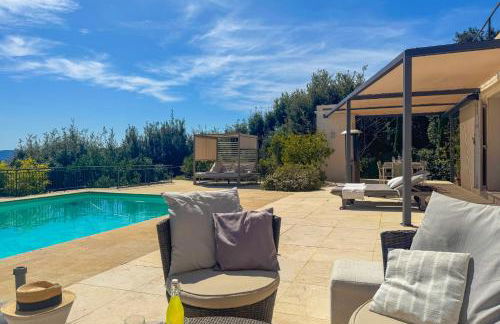 Villa for 8 people with private pool & panoramic view - Foto 36