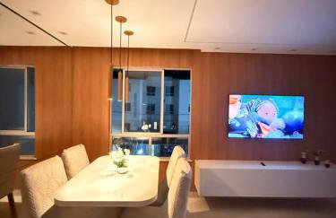 Apartamento 100 metros da praia com piscina - Foto 5