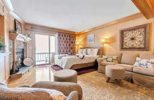 Cozy Studio Wood Fireplace - Foto 6