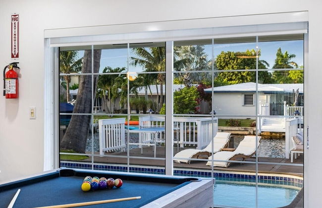 Fort Lauderdale 4Bd Villa Waterfront Dock Pool - Foto 6