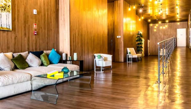 Zona de estar del vestíbulo