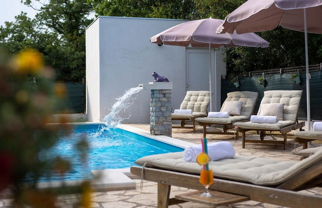 Spacious Prgomet Retreat With Private Pool, Fitness Centre, and Garden - Foto 42