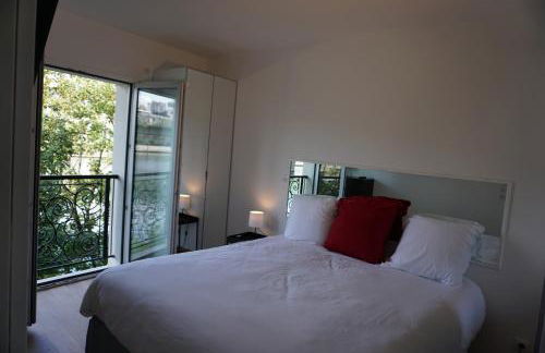 Résidences Grande Jatte, Face Seine, Suites Luxe 52m2 à 97m2, Hôpital Américain à 600m - Foto 3