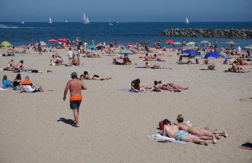 Vue mer à la plage du Môle - Clim - Fibre Wifi - Foto 29