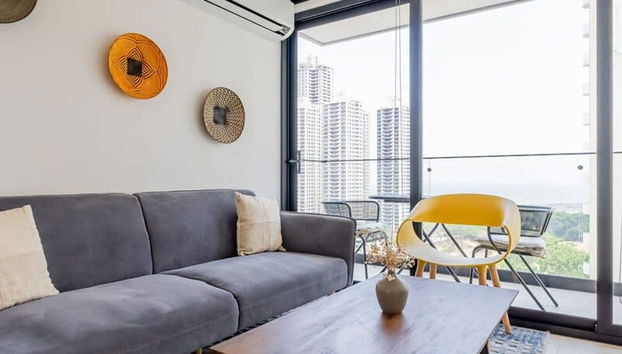 w Wonderful 1BR in San Francisco With Balcony - Foto 3, Habitación