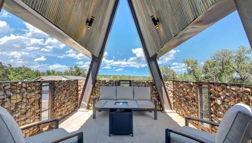 A-Frame Wonders Hot Tub w Mountain Views - Foto 4