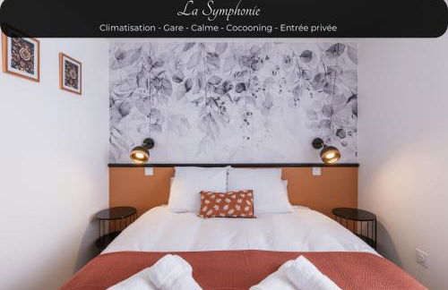 La Symphonie - Cosy - Climatisation - Proche Gare - Foto 1