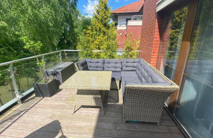 Apartament nad jeziorem Drwęckim z dużym tarasem - Foto 2