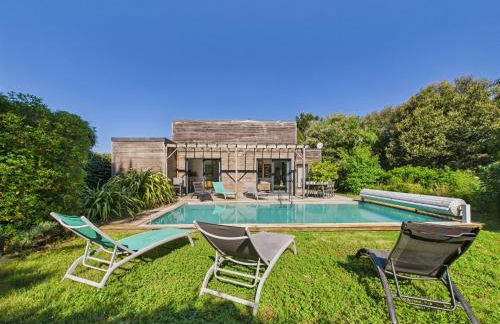 Piscine chauffée - 750m plage - 4 adultes - 4 enfants - Foto 27