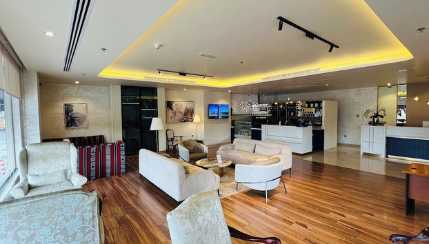 Sala de estar do lobby