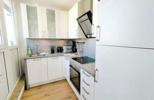 Ulmer Penthouse für 7, Arbeitsplatz, XXL-Dachterrasse, Grill, Wii - Foto 6