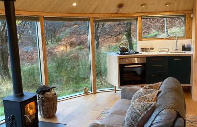 Craigmaddie Muir Roundhouse with Hot Tub Romantic, Luxury, Rural Stay for 2 Near Milngavie - Foto 29