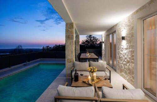 Villa mit Meerblick & Pool bei Poreč - Foto 51